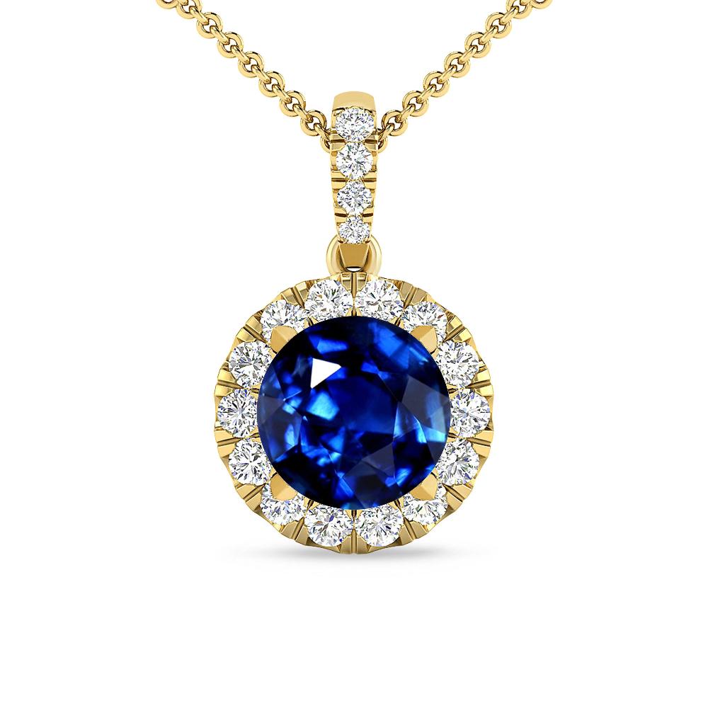 Yellow Gold - Sapphire