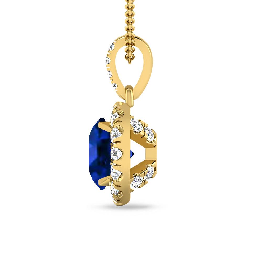 Yellow Gold - Sapphire