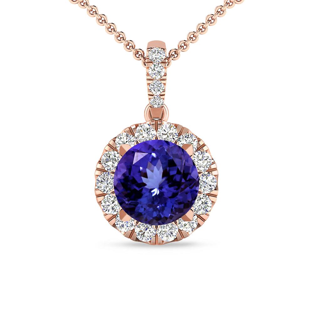 Rose Gold - Tanzanite