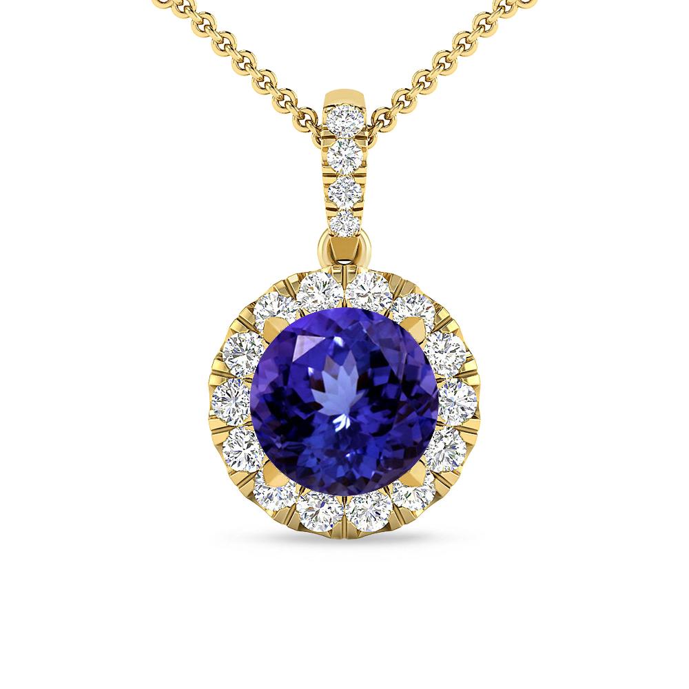 Yellow Gold - Tanzanite