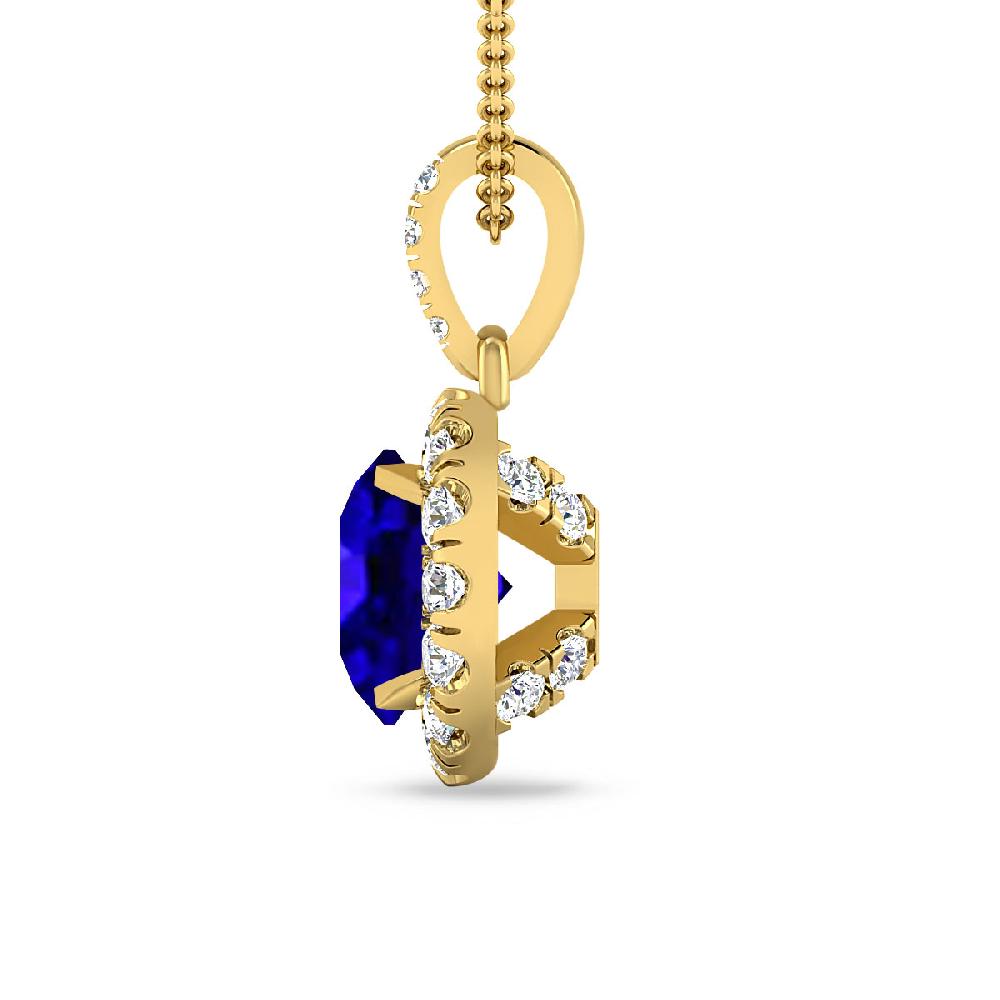 Yellow Gold - Tanzanite