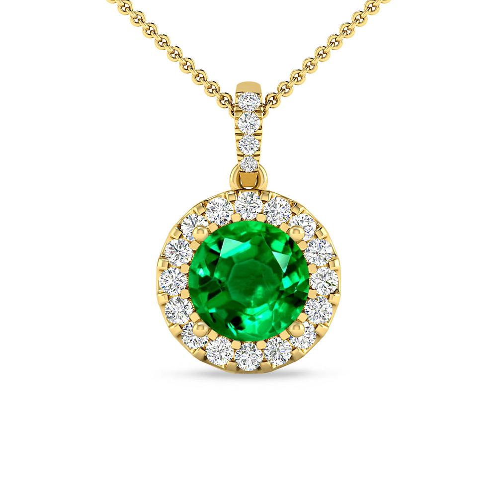 Yellow Gold - Emerald