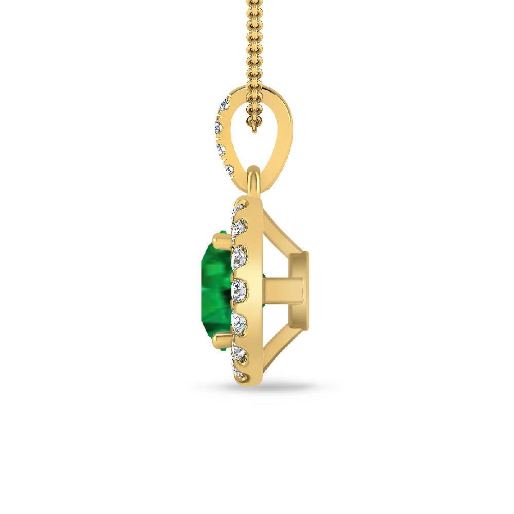 Yellow Gold - Emerald