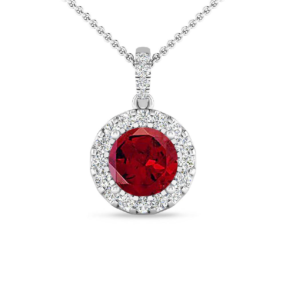 White Gold - Garnet