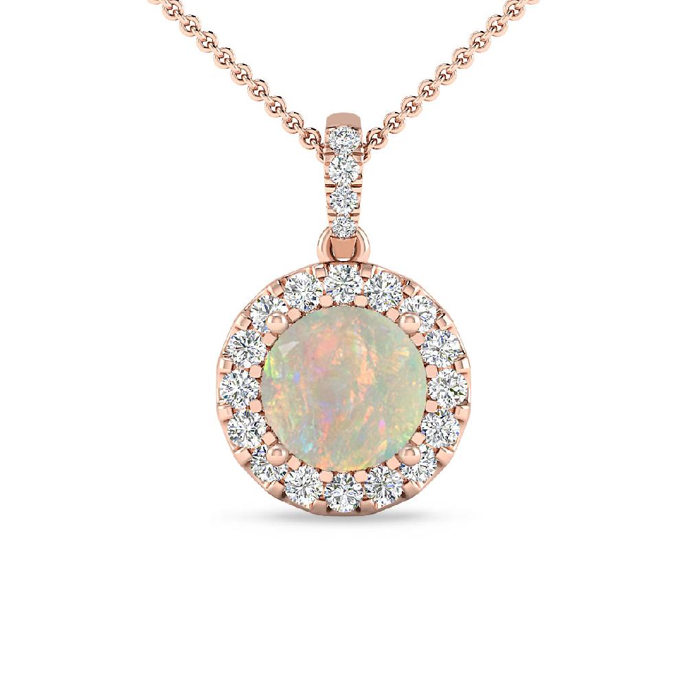 Rose Gold - Opal