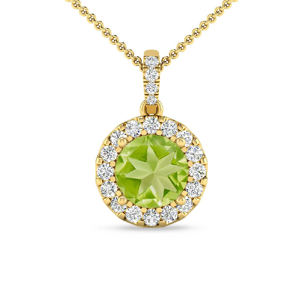 Yellow Gold - Peridot