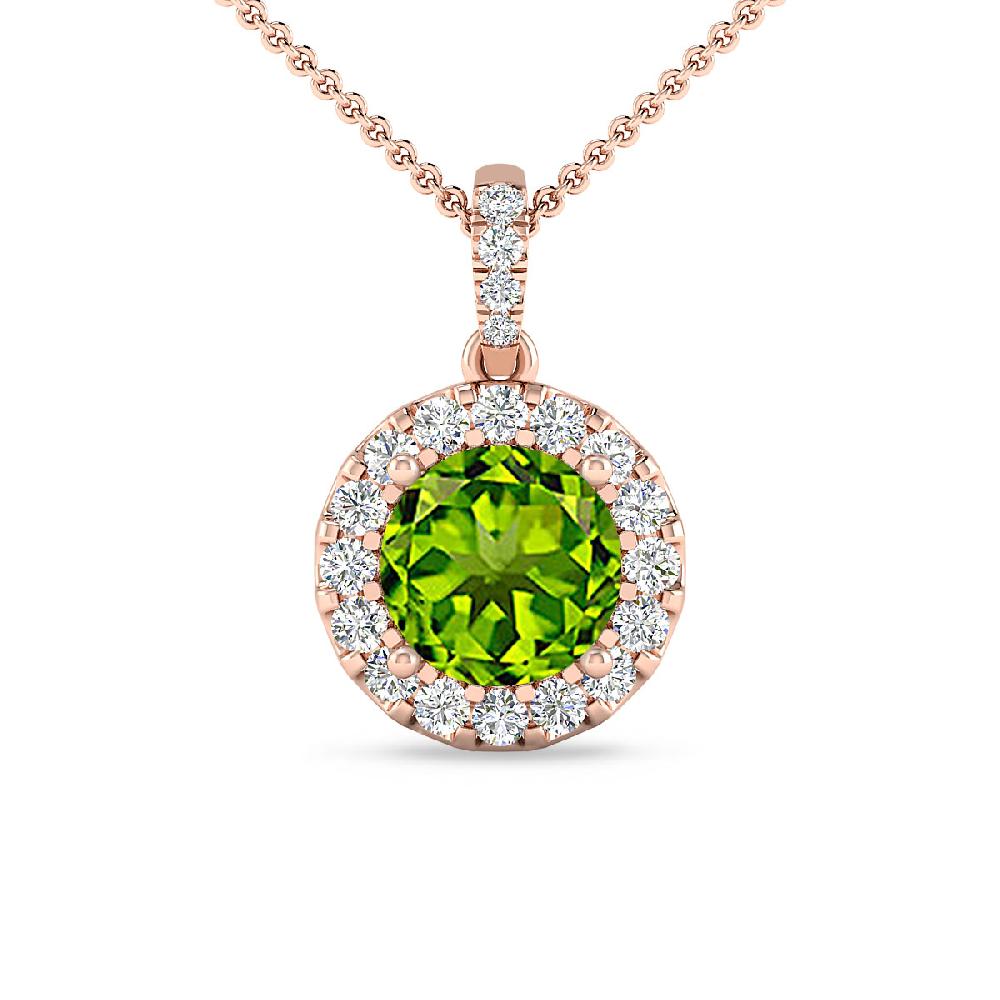 Rose Gold - Peridot