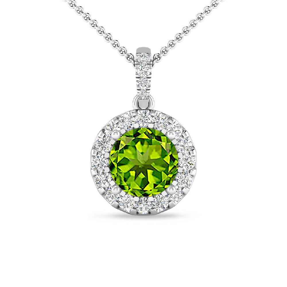 White Gold - Peridot