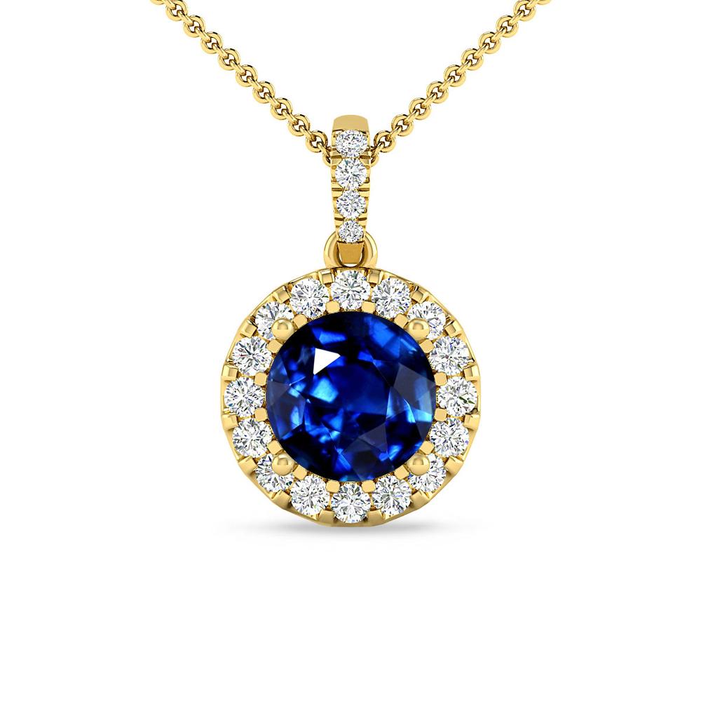 Yellow Gold - Sapphire