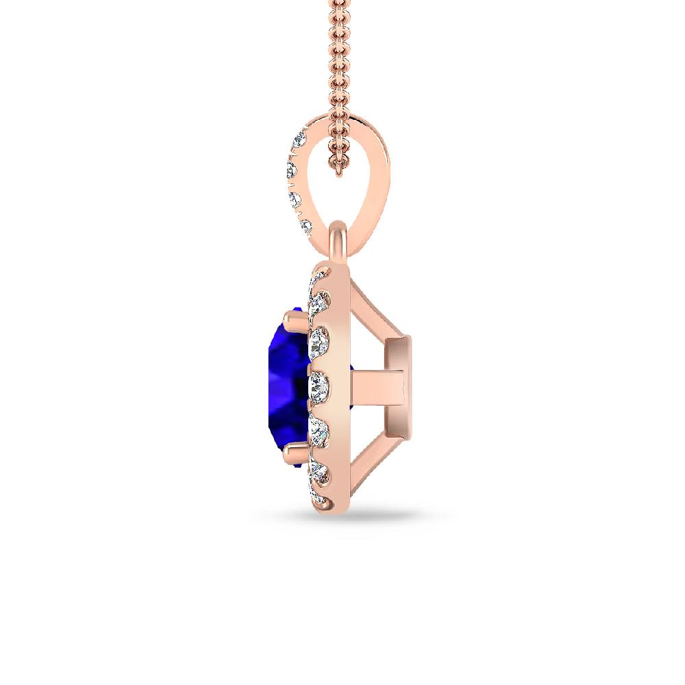 Rose Gold - Tanzanite