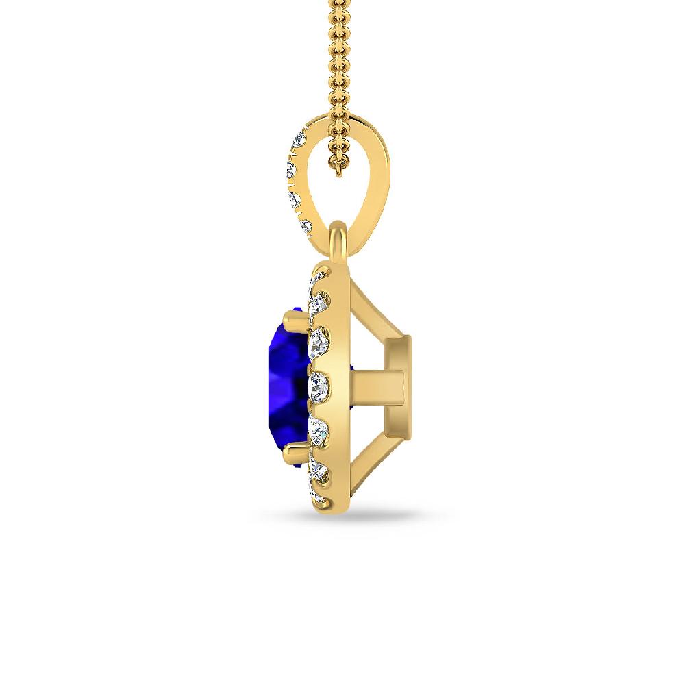 Yellow Gold - Tanzanite