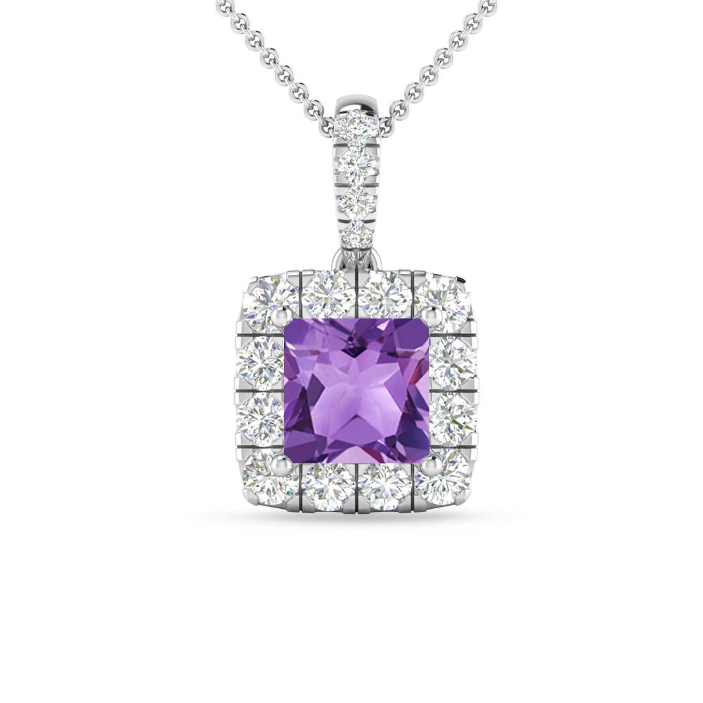 White Gold - Amethyst