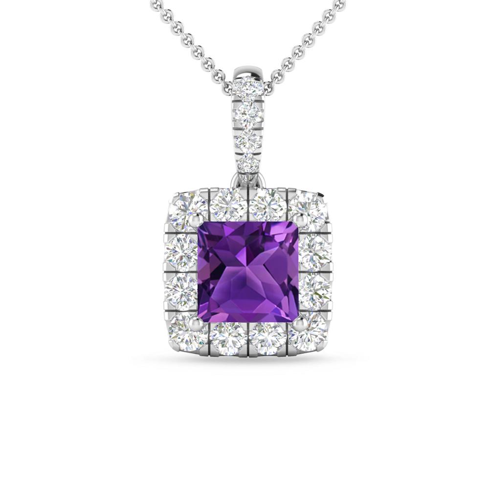 White Gold - Amethyst