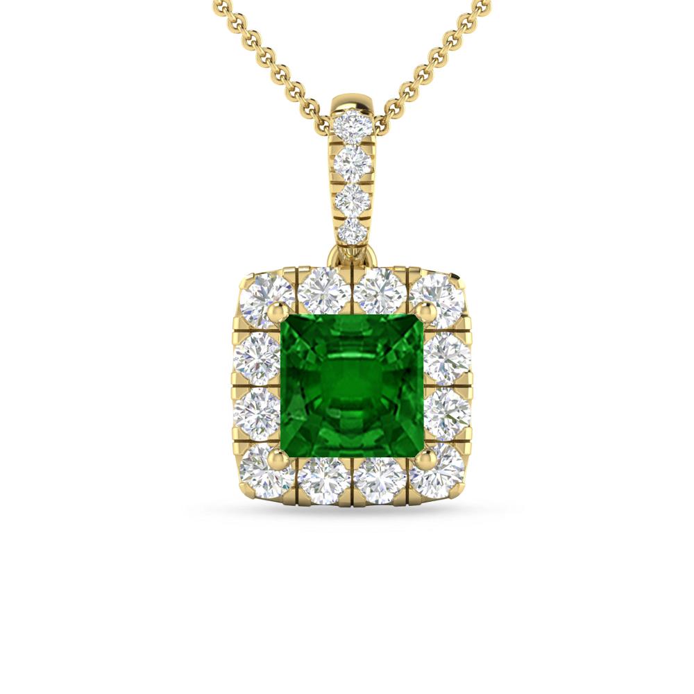 Yellow Gold - Emerald