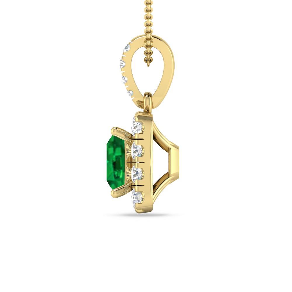 Yellow Gold - Emerald