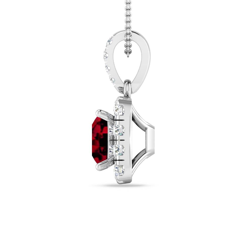 White Gold - Garnet