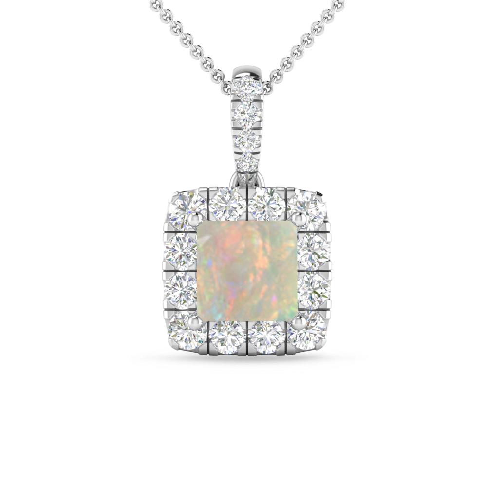 White Gold - Opal