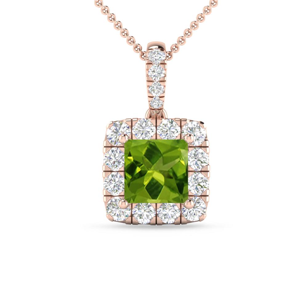 Rose Gold - Peridot