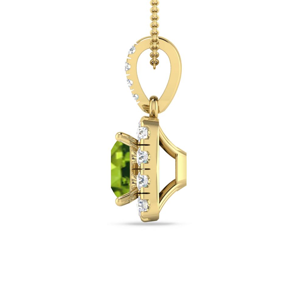 Yellow Gold - Peridot