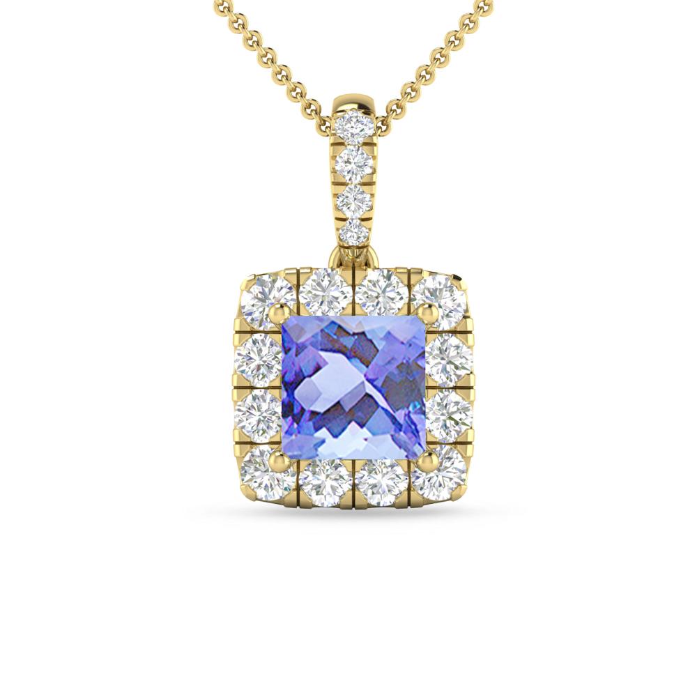 Yellow Gold - Tanzanite