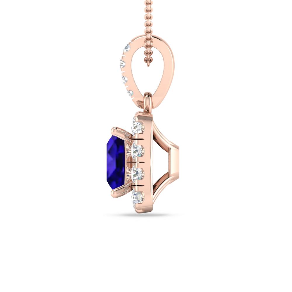 Rose Gold - Tanzanite