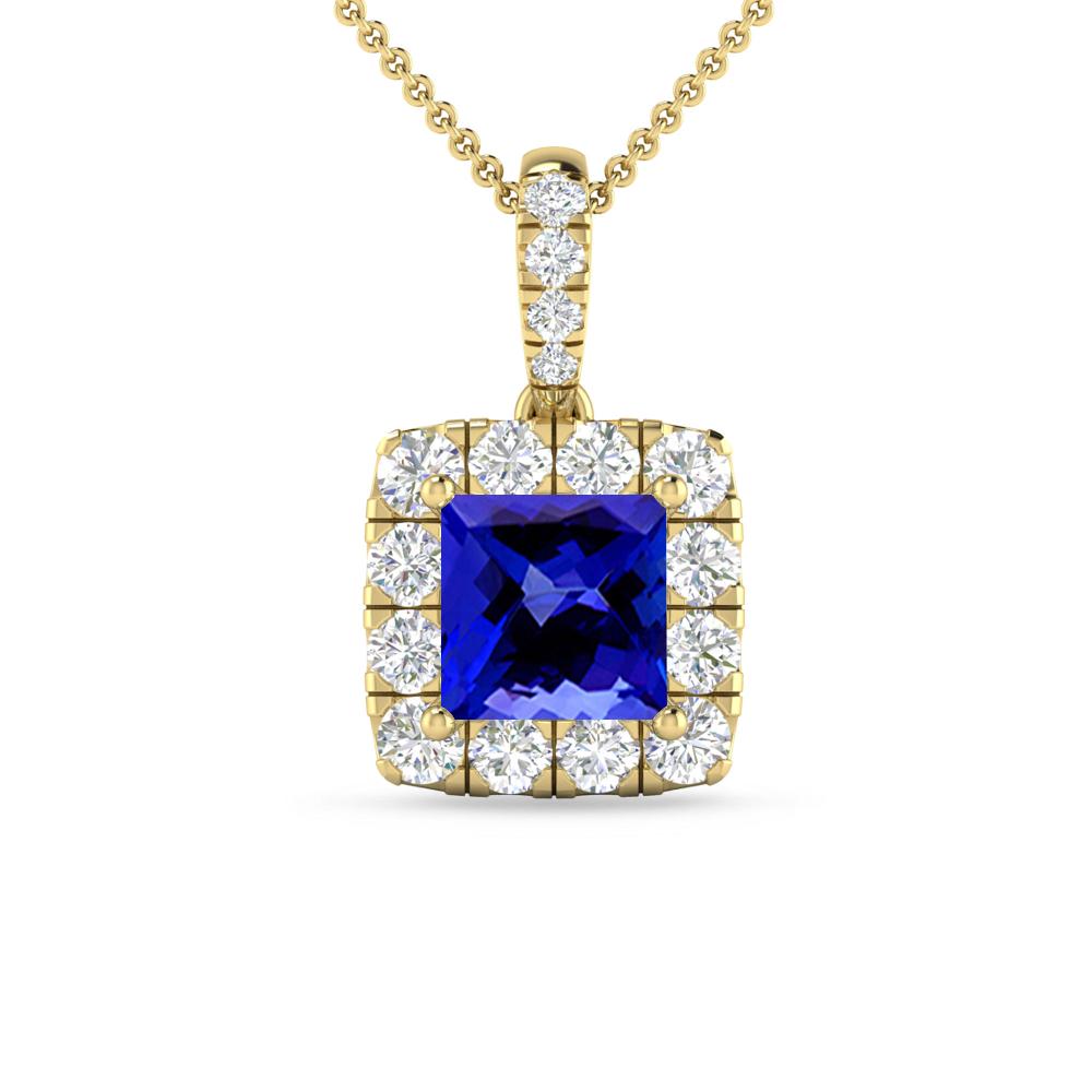 Yellow Gold - Tanzanite