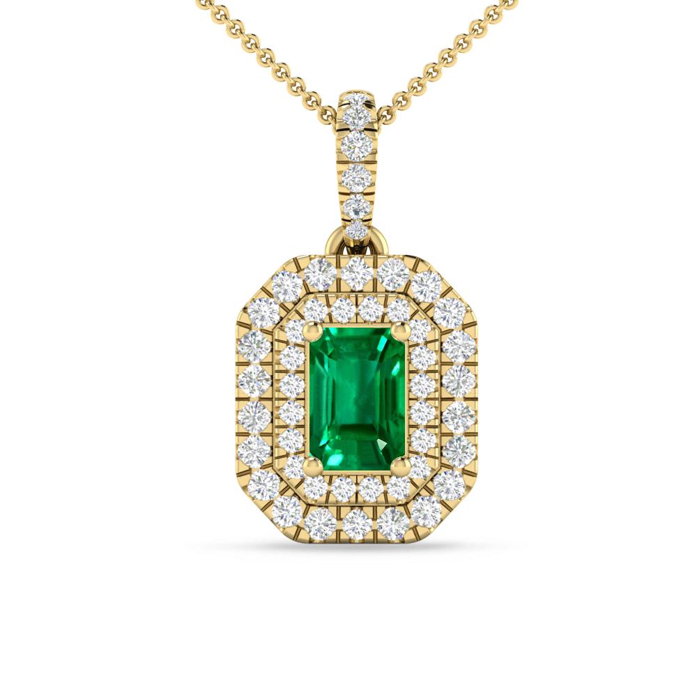 Yellow Gold - Emerald