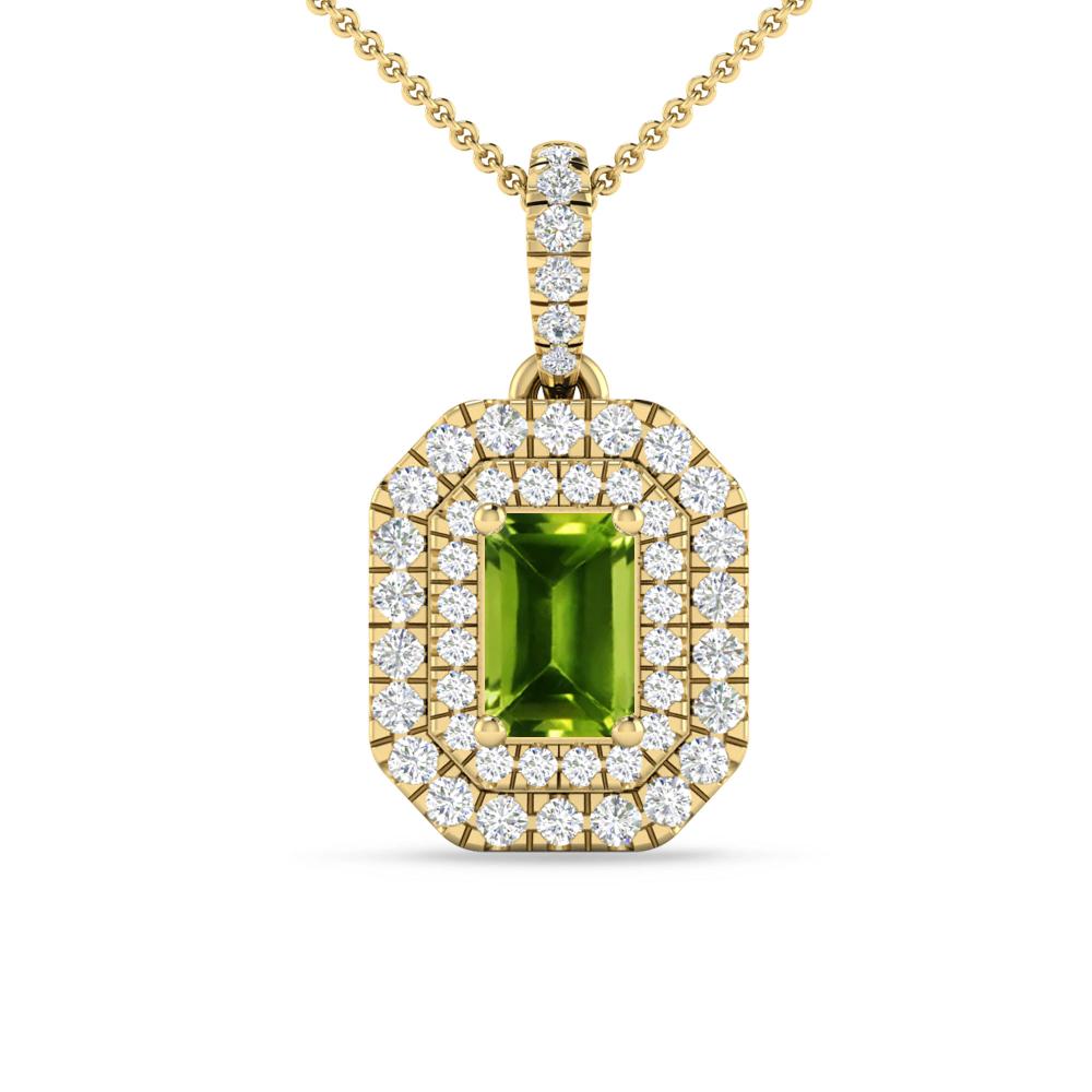 Yellow Gold - Peridot