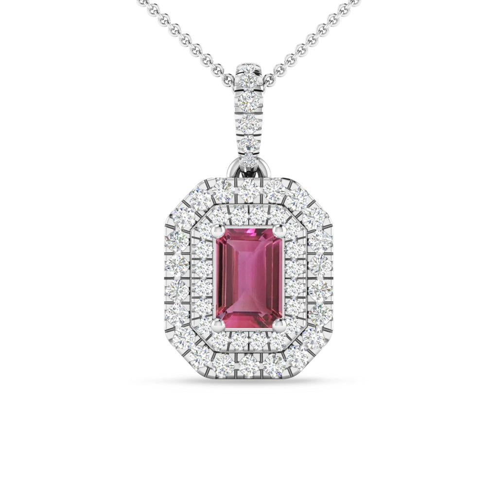 White Gold - Pink Tourmaline