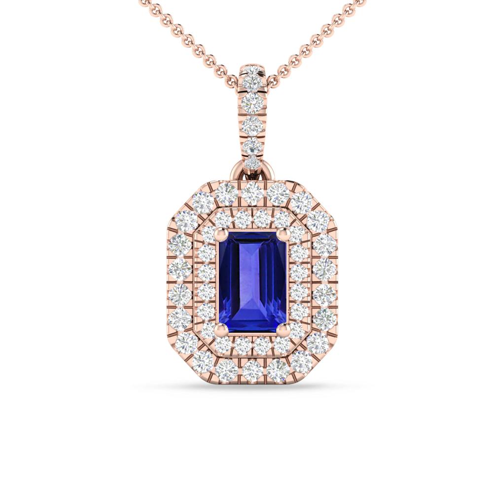 Rose Gold - Tanzanite