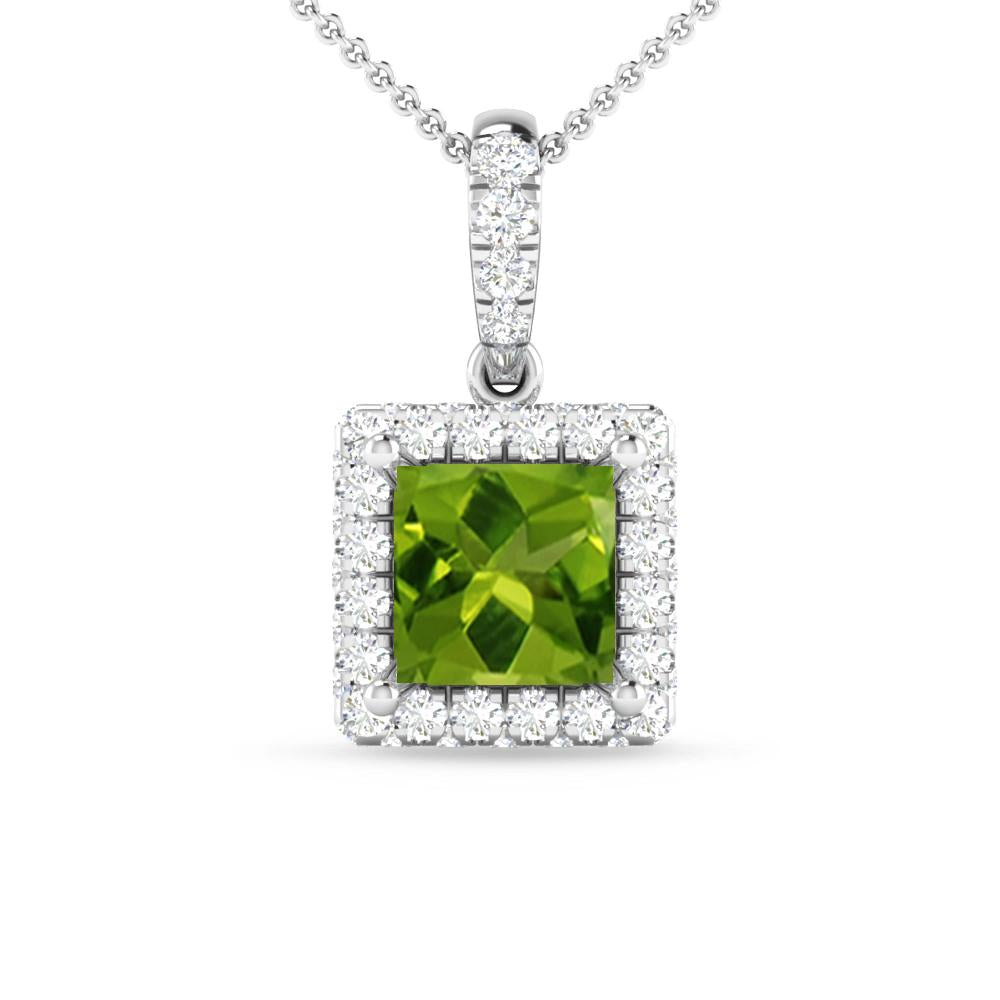 White Gold - Peridot