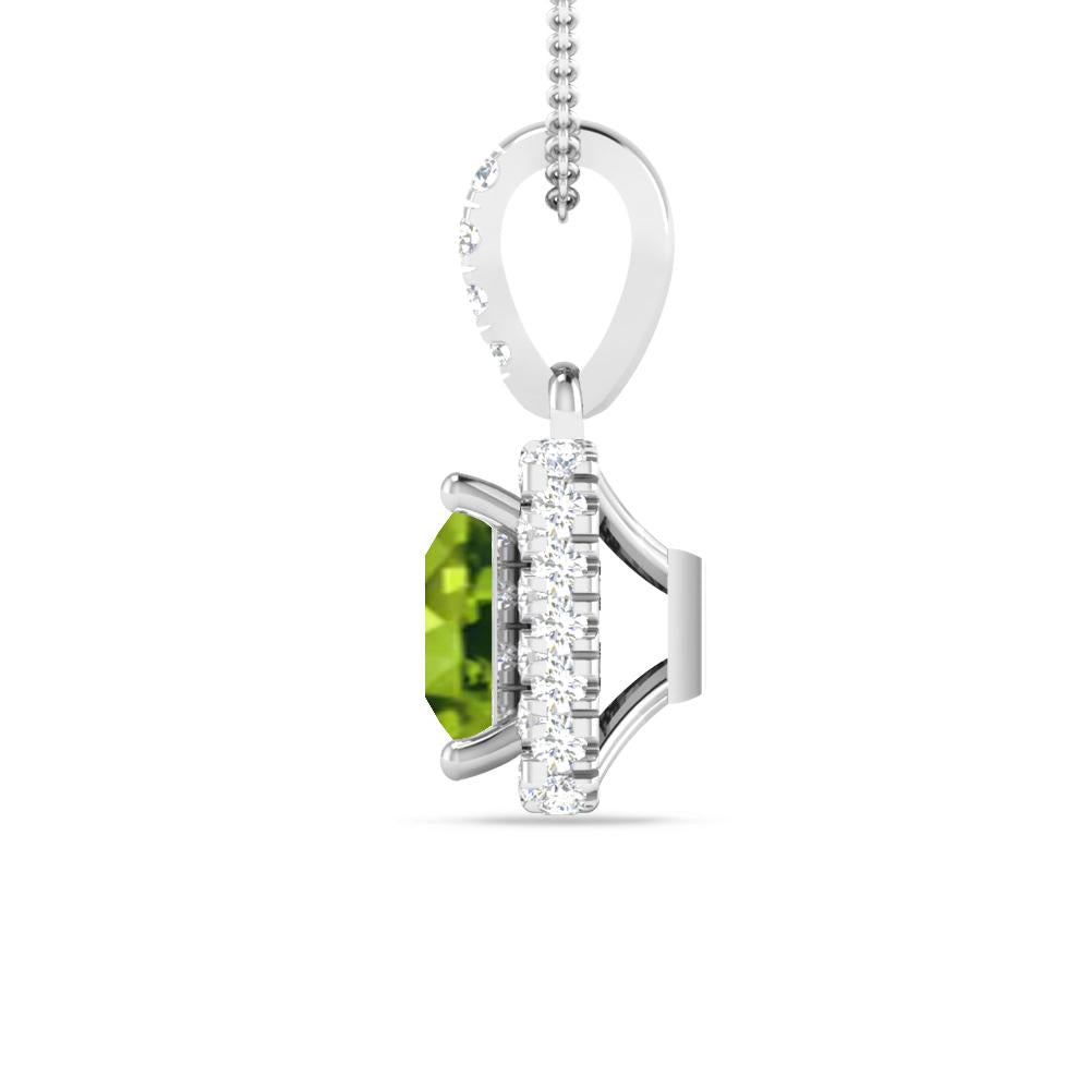 White Gold - Peridot