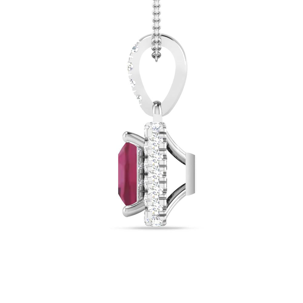 White Gold - Pink Tourmaline