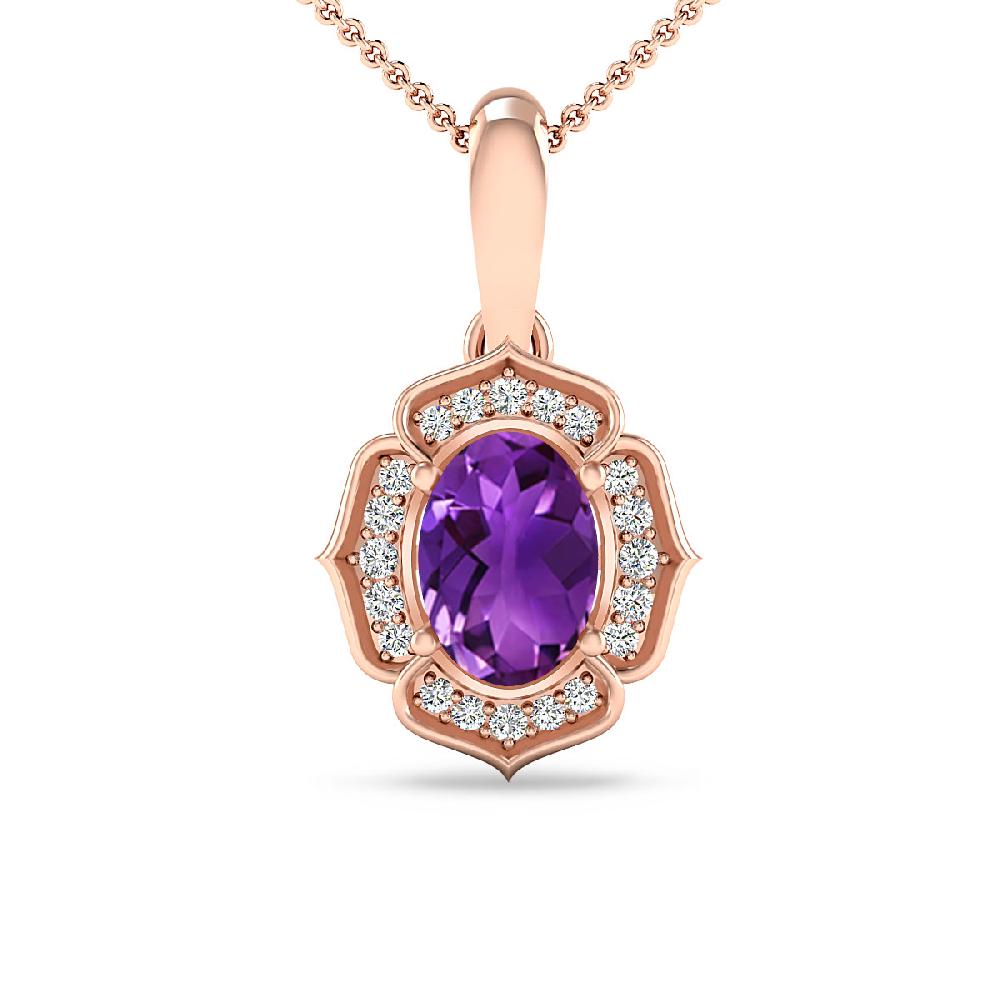 Rose Gold - Amethyst