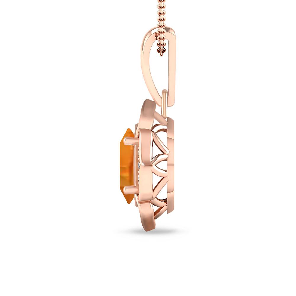 Rose Gold - Citrine