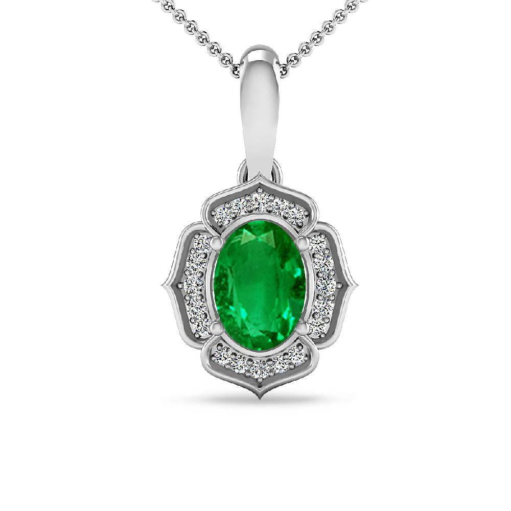 White Gold - Emerald