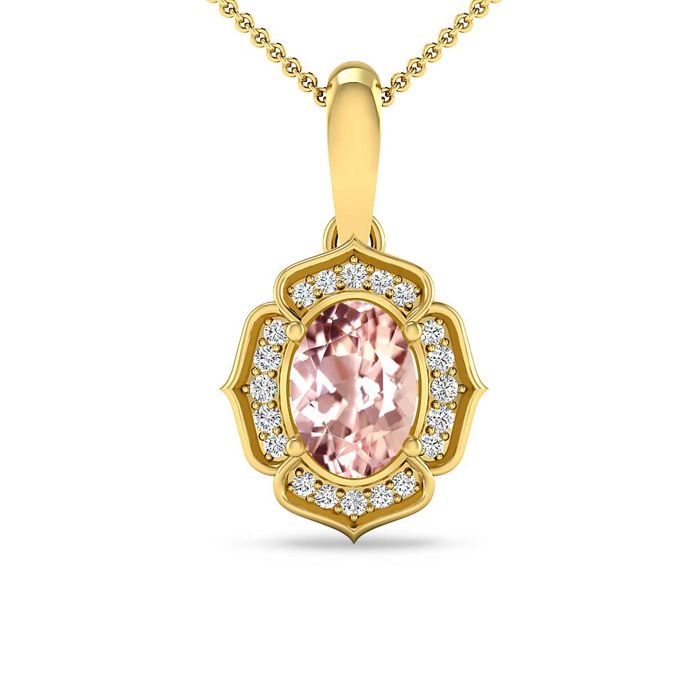 Yellow Gold - Morganite