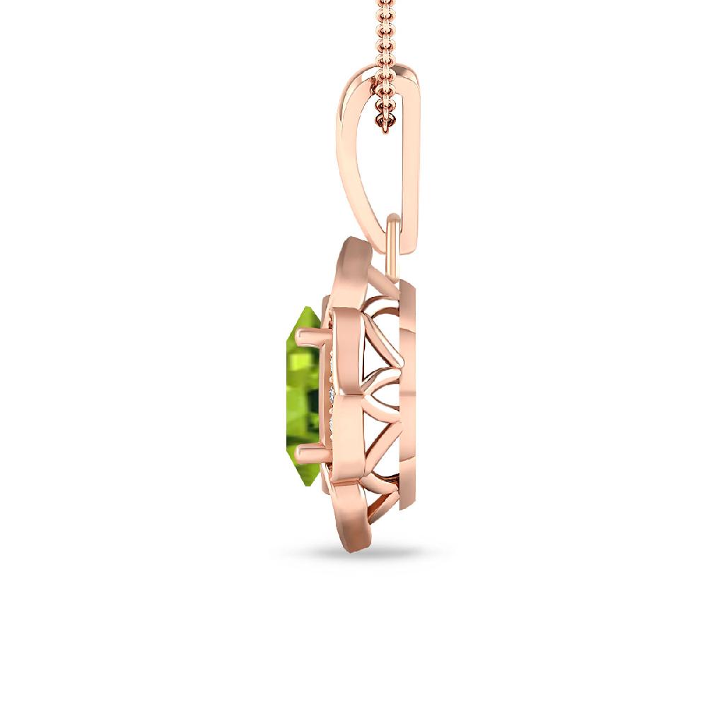 Rose Gold - Peridot