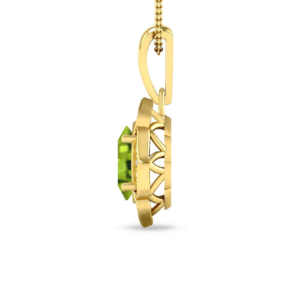 Yellow Gold - Peridot