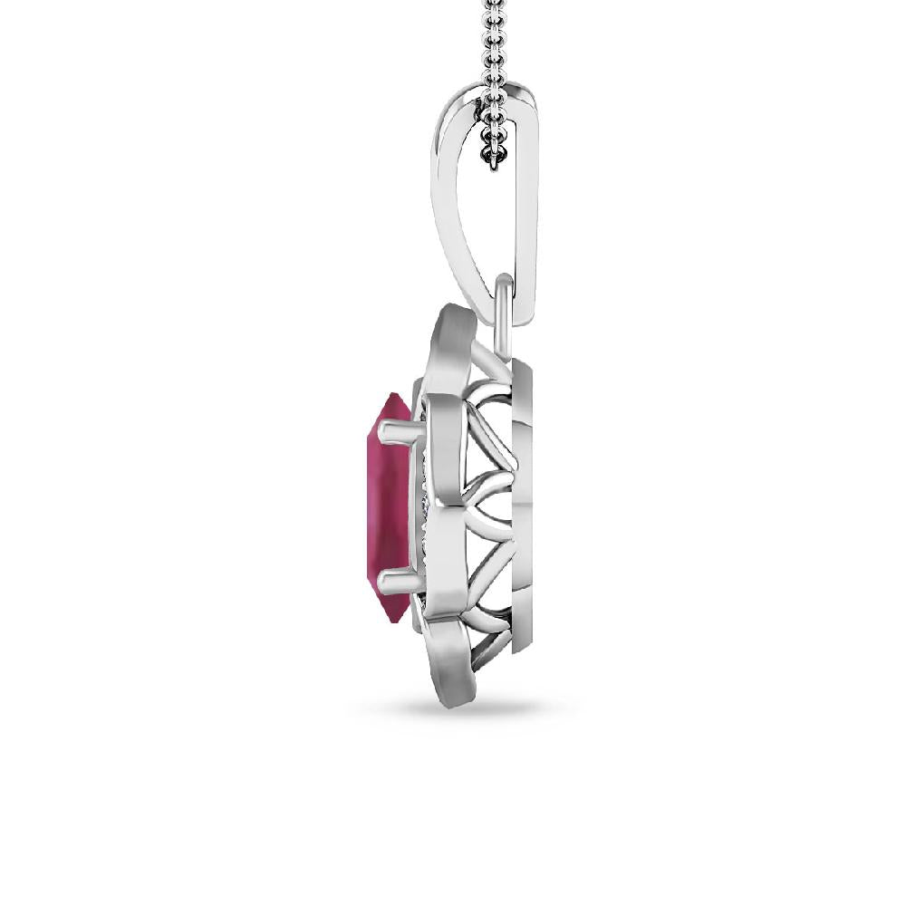 White Gold - Pink Tourmaline