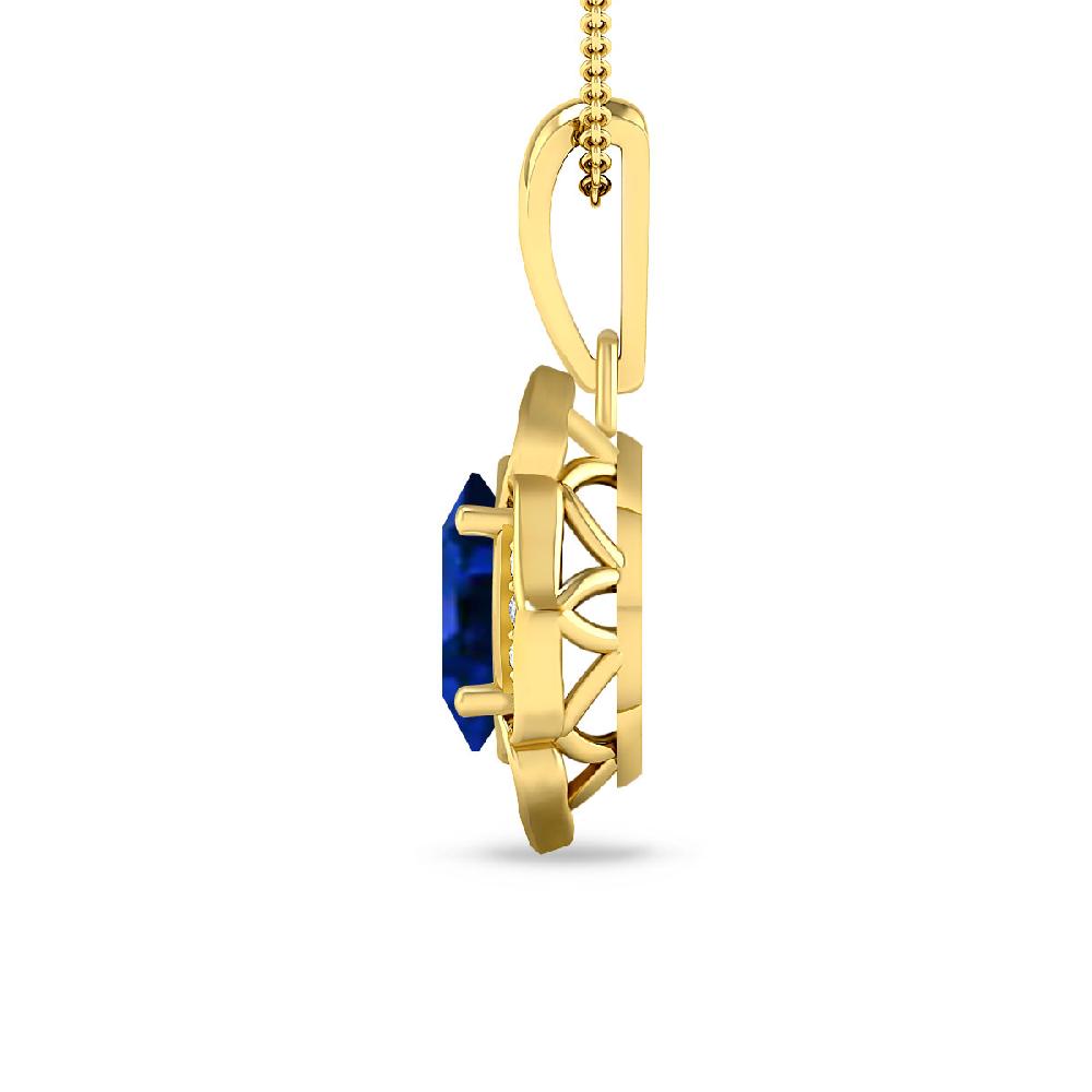 Yellow Gold - Sapphire