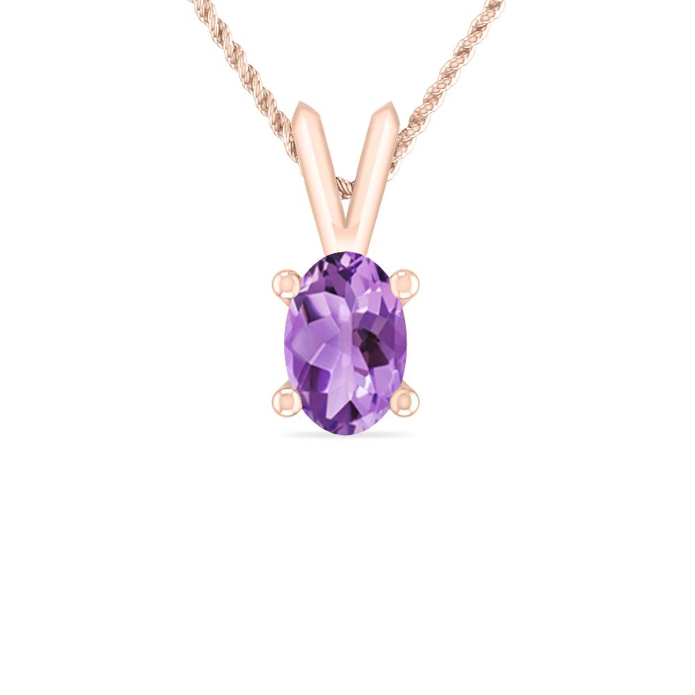 Rose Gold - Amethyst