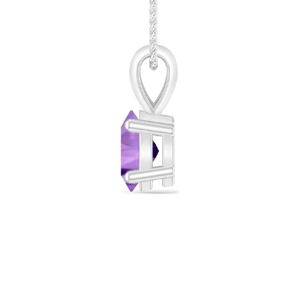 White Gold - Amethyst