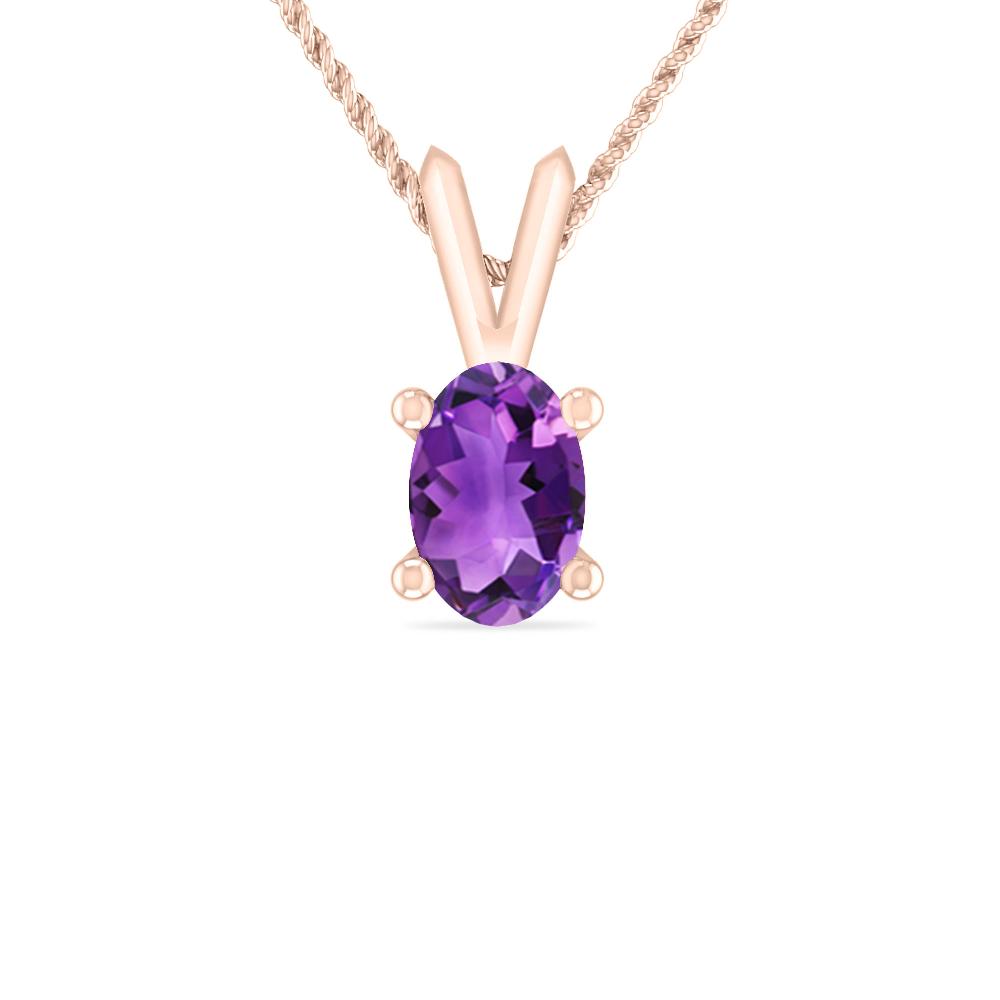 Rose Gold - Amethyst