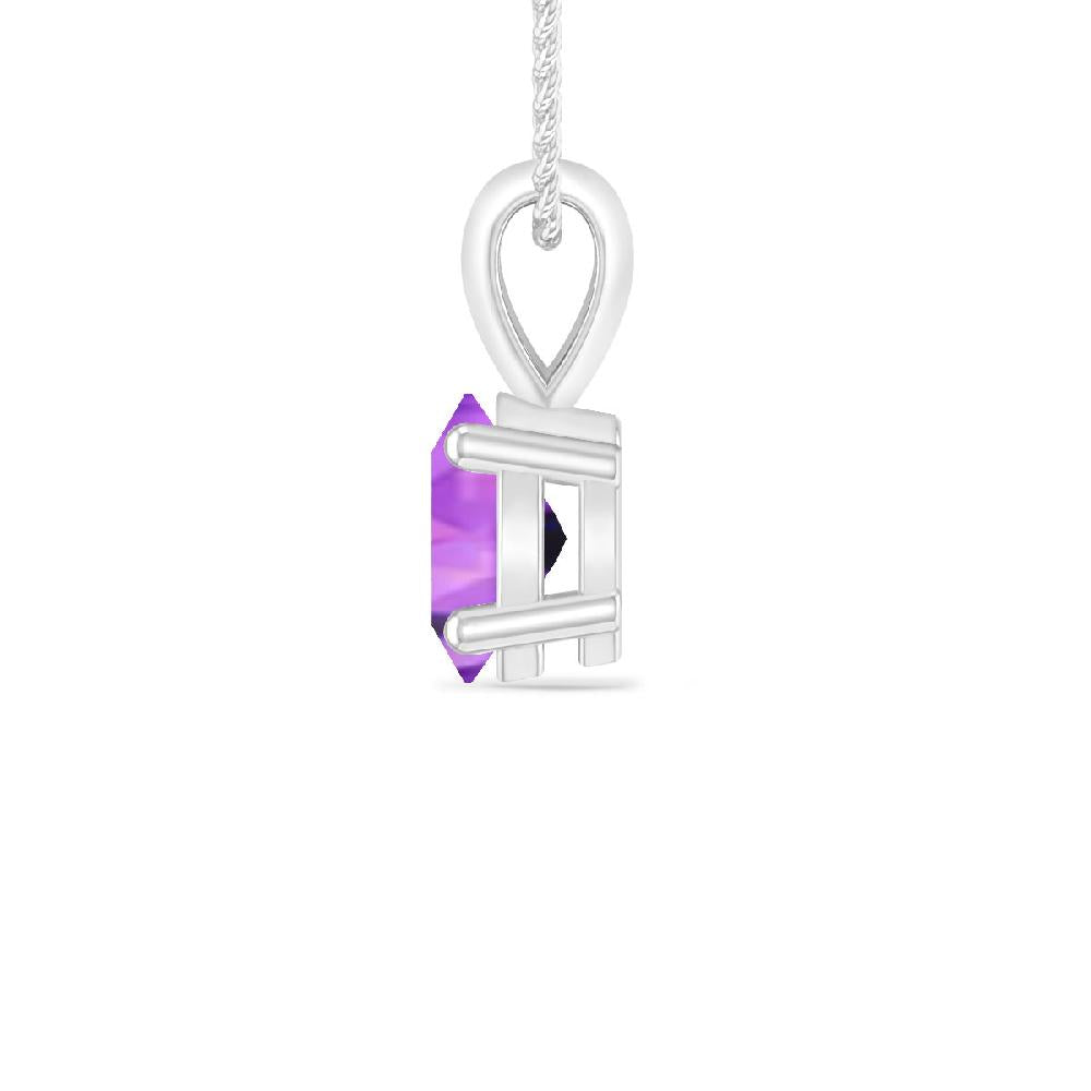 White Gold - Amethyst