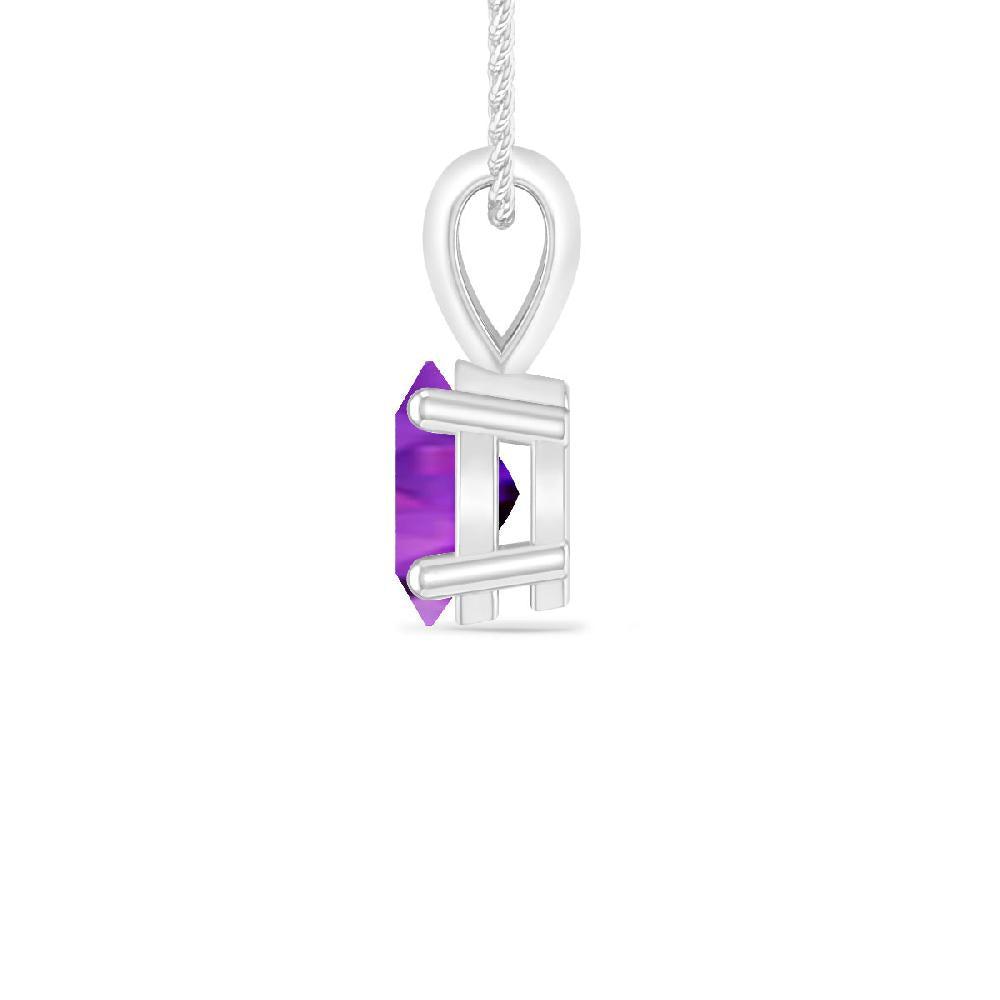 White Gold - Amethyst