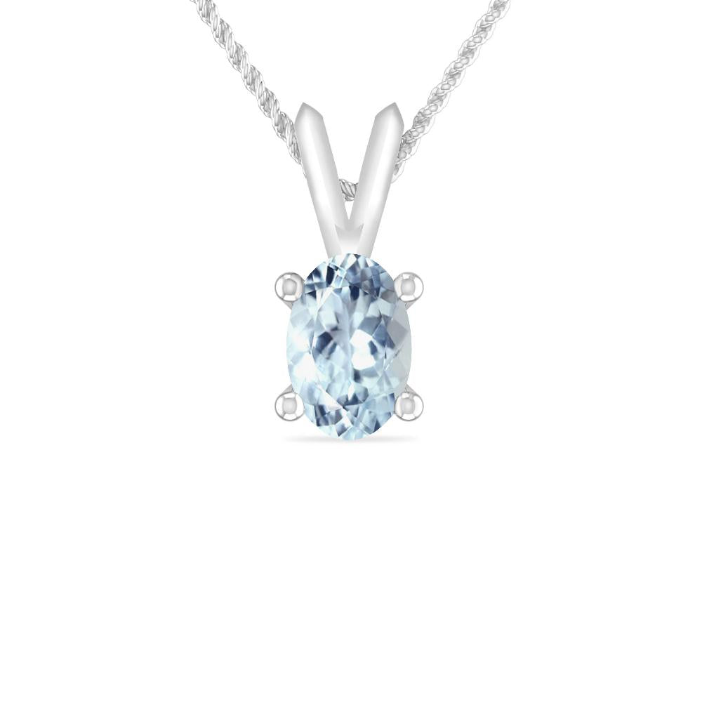 White Gold - Aquamarine