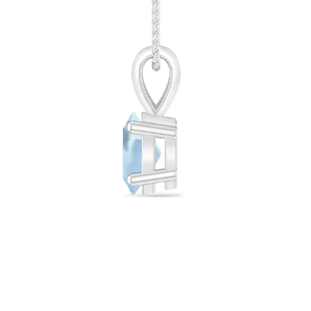 White Gold - Aquamarine