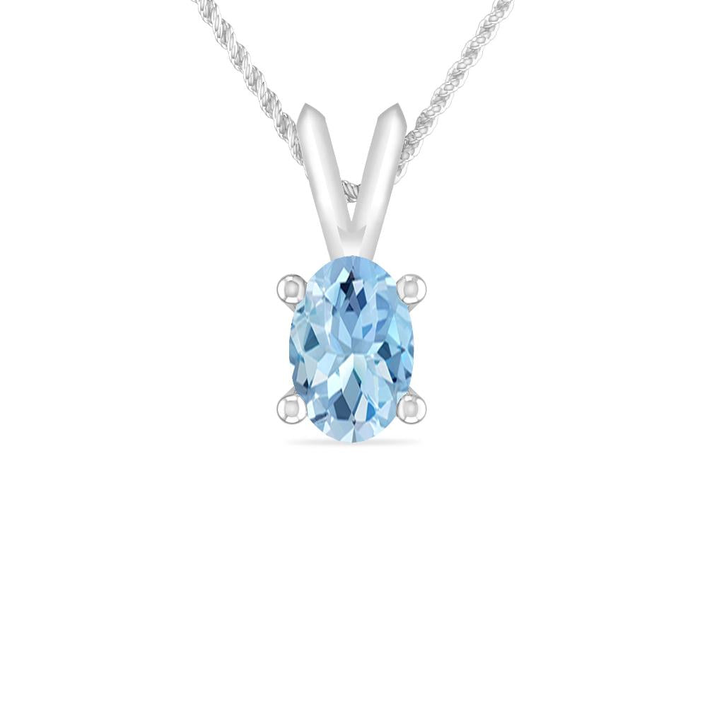 White Gold - Aquamarine