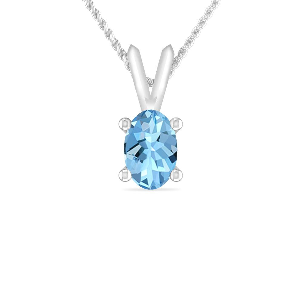 White Gold - Aquamarine